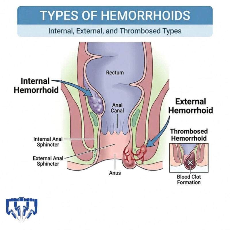 Types of Hemorrhoids